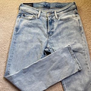Abercrombie & Fitch Mens straight leg jeans 29x 30